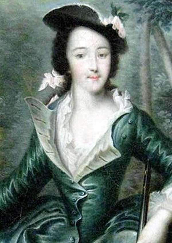 Екатерин II. Мать Павла I.1740 год.