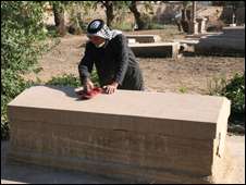 Могила Гертруды на Багдадском британском кладбище