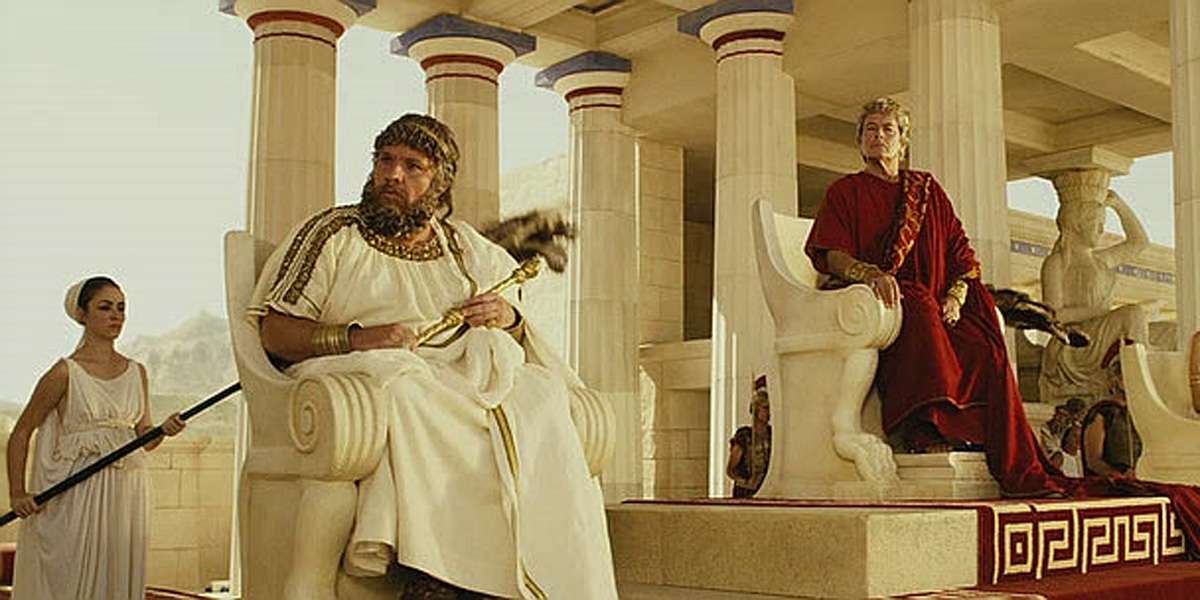 Античные цари. Астерикс и Обеликс на Олимпийских играх царь Греции.