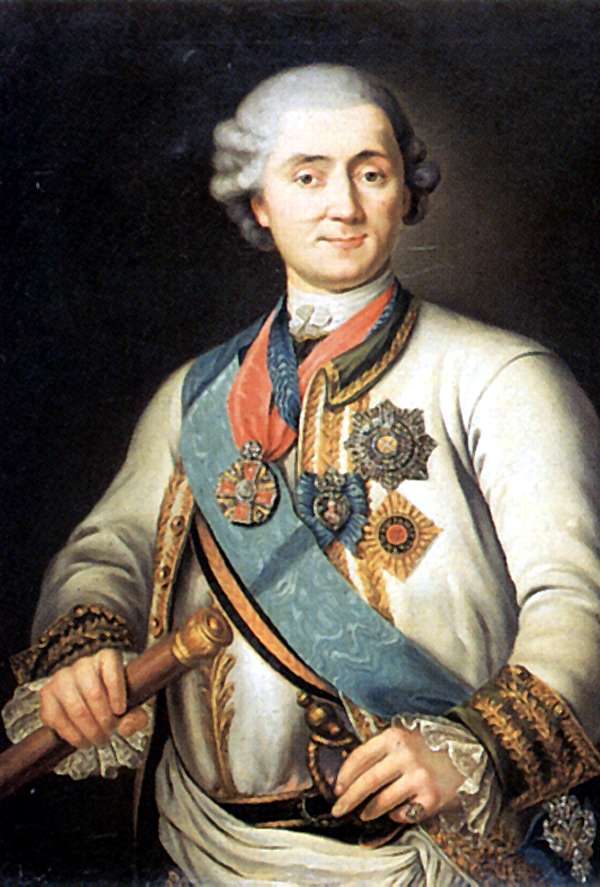 Портрет графа А. Г. Орлова-Чесменского. В. Эриксен. Между 1770 и 1783 годами. 