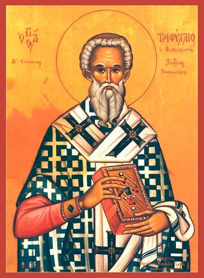 Святитель Трифиллий, епископ Левкосийский
