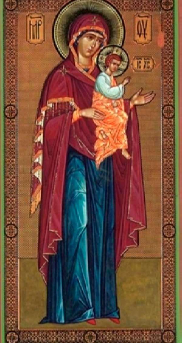 Икона Божией Матери Моденская — Косинс