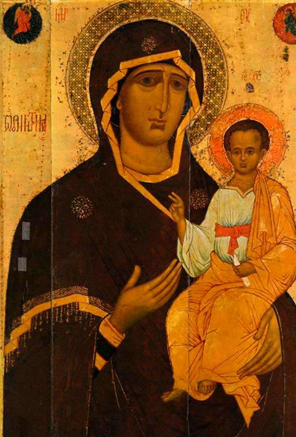 Смоленская икона Божией Матери, именуемая «Одигитрия», что значит «Путеводительница»