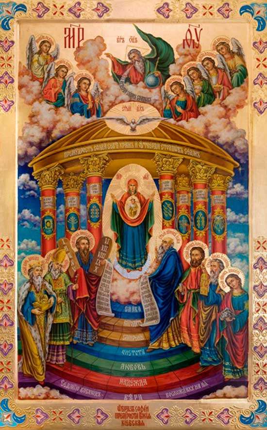 Икона Софии Премудрости Божией Киевской