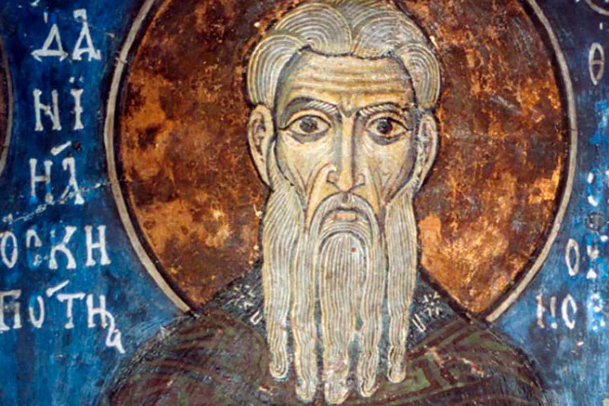 Преподобный Даниил исповедник, в схиме Стефана