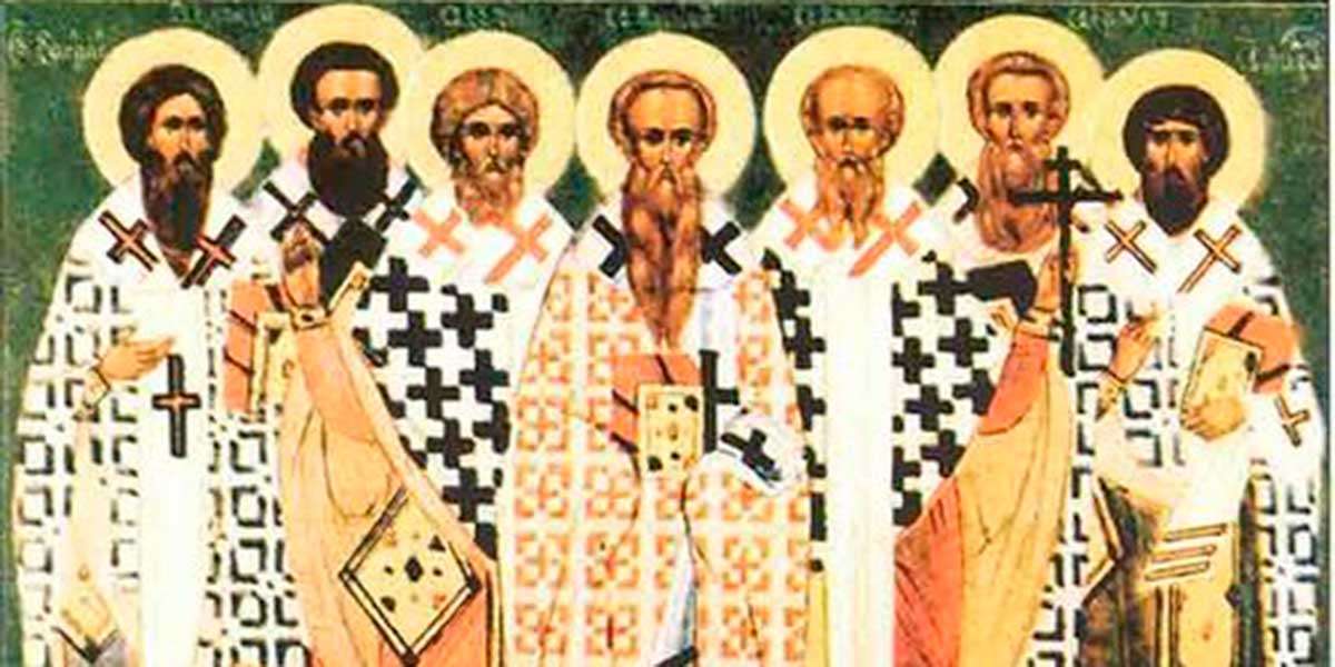 Обретение мощей святых мучеников у Евгениевых ворот в Константинополе