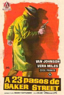 Постер Двадцать три шага по Бейкер Стрит