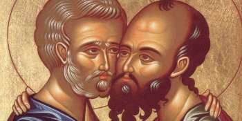 Христианские праздники 12 июля.  Апостолы Петр и Павел…