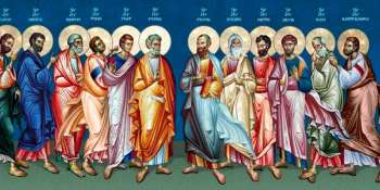 Христианские праздники 13 июля. Собор славных и всехвальных 12 апостолов…