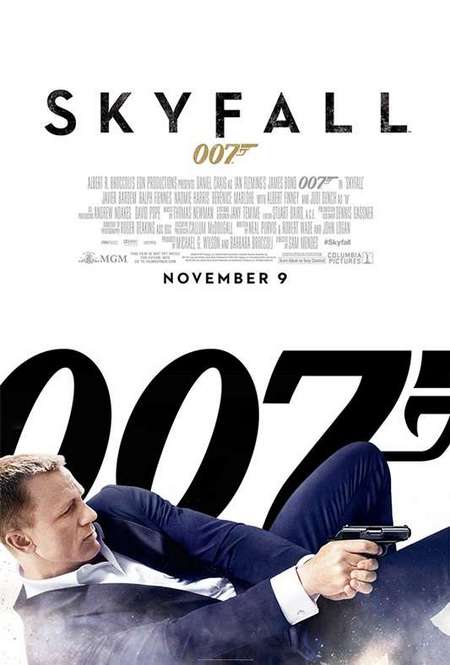 Постер. Фильм 007: Координаты «Скайфолл»