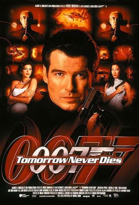 Постер. Фильм 007: Завтра не умрет никогда