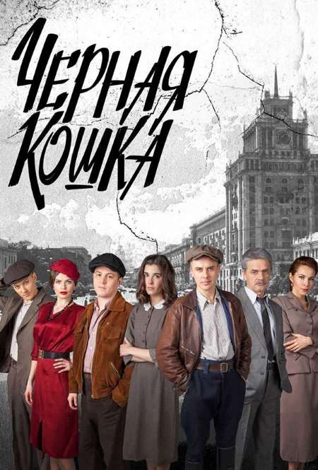 Постер. Сериал Черная кошка 