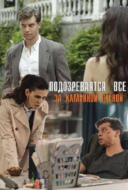 Постер. Сериал Подозреваются все. За каменной стеной