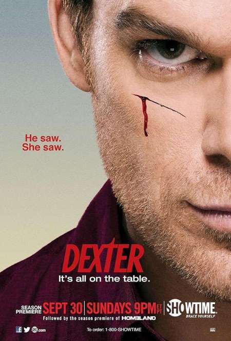 Постер. Сериал Декстер. Декстер берет выходной