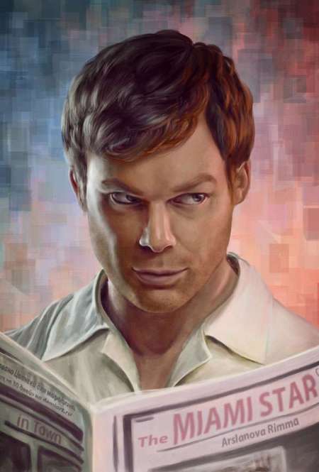 Постер. Сериал Декстер. Грязный Гарри