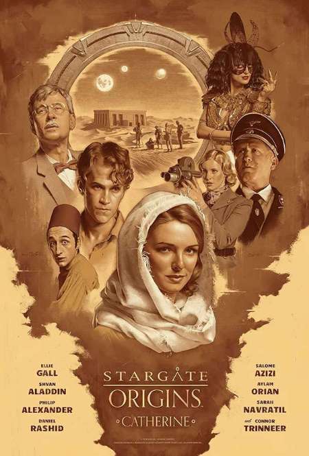 Постер. Сериал Звездные врата: Начало