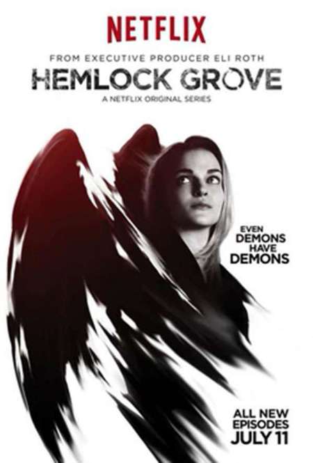 Постер. Сериал Хэмлок Гроув. Демоны и Сириус