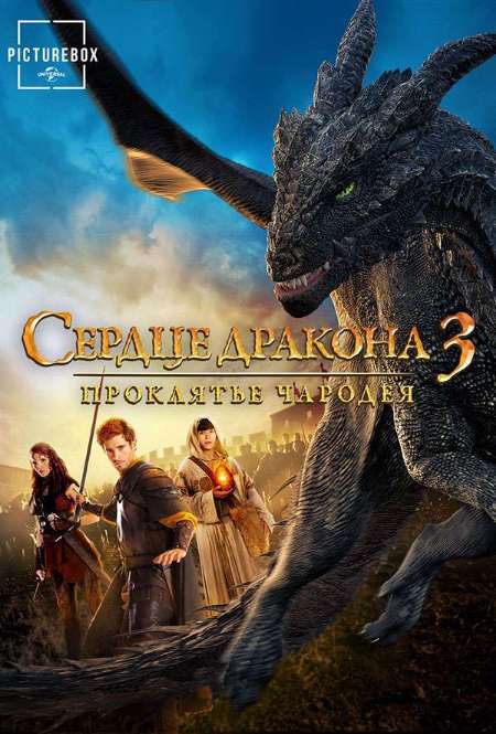 Постер. Фильм Сердце дракона 3: Проклятье чародея