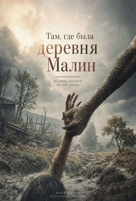 Постер. Фильм Там, где была деревня Малин