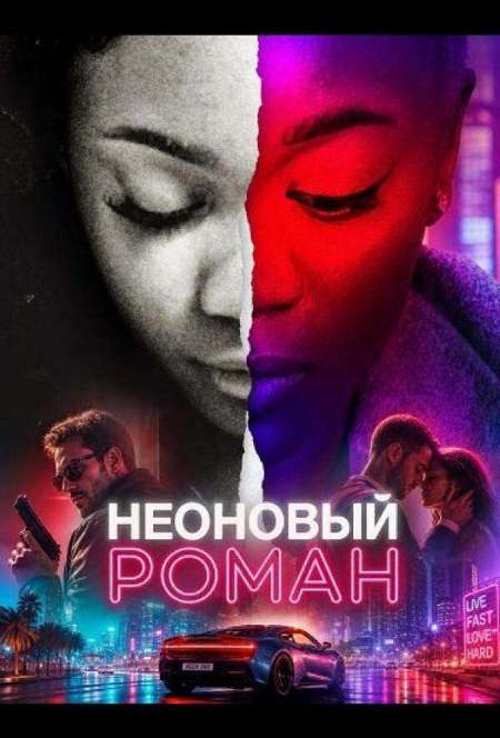 Постер. Фильм Неоновый роман