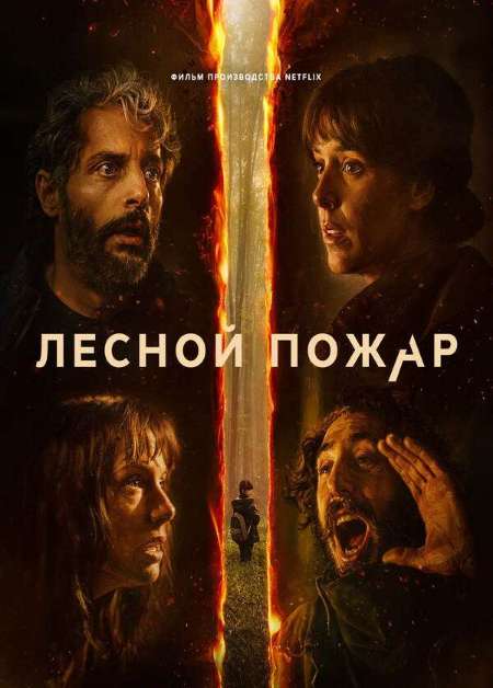 Постер. Фильм Лесной пожар