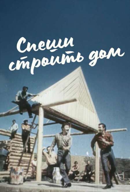 Постер. Фильм Спеши строить дом