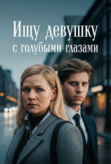 Постер. Сериал Ищу девушку с голубыми глазами