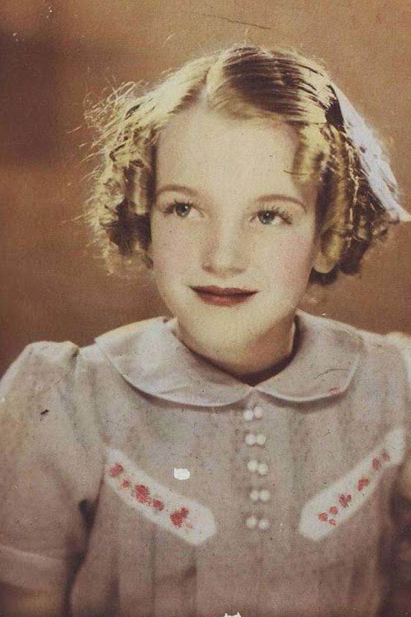 Мэрилин Монро в детстве. 