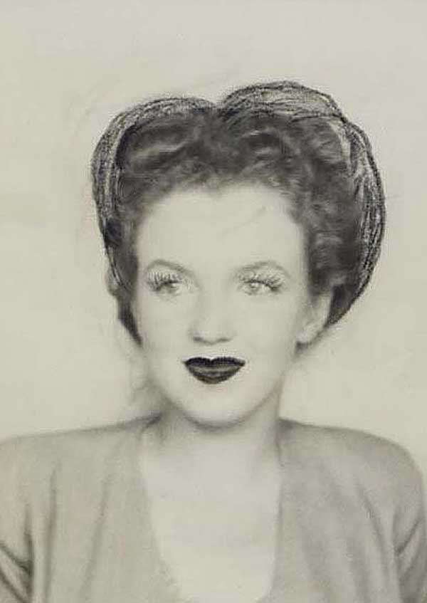 Фото Мэрилин Монро. 15 лет. 1942 год.